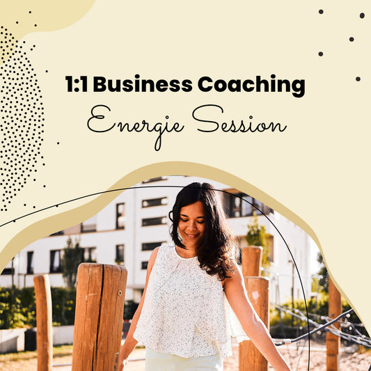 1:1 Business Coaching – Energie Session (40 min)